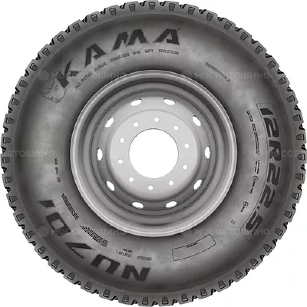 Кама NU 701 315/80 R22,5 156/150K (Универсальные)