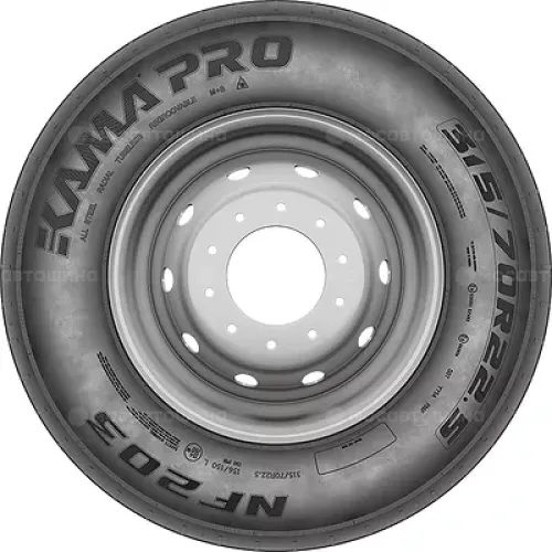Кама NF 203 PRO 315/70 R22,5 154/150M (Рулевая ось)