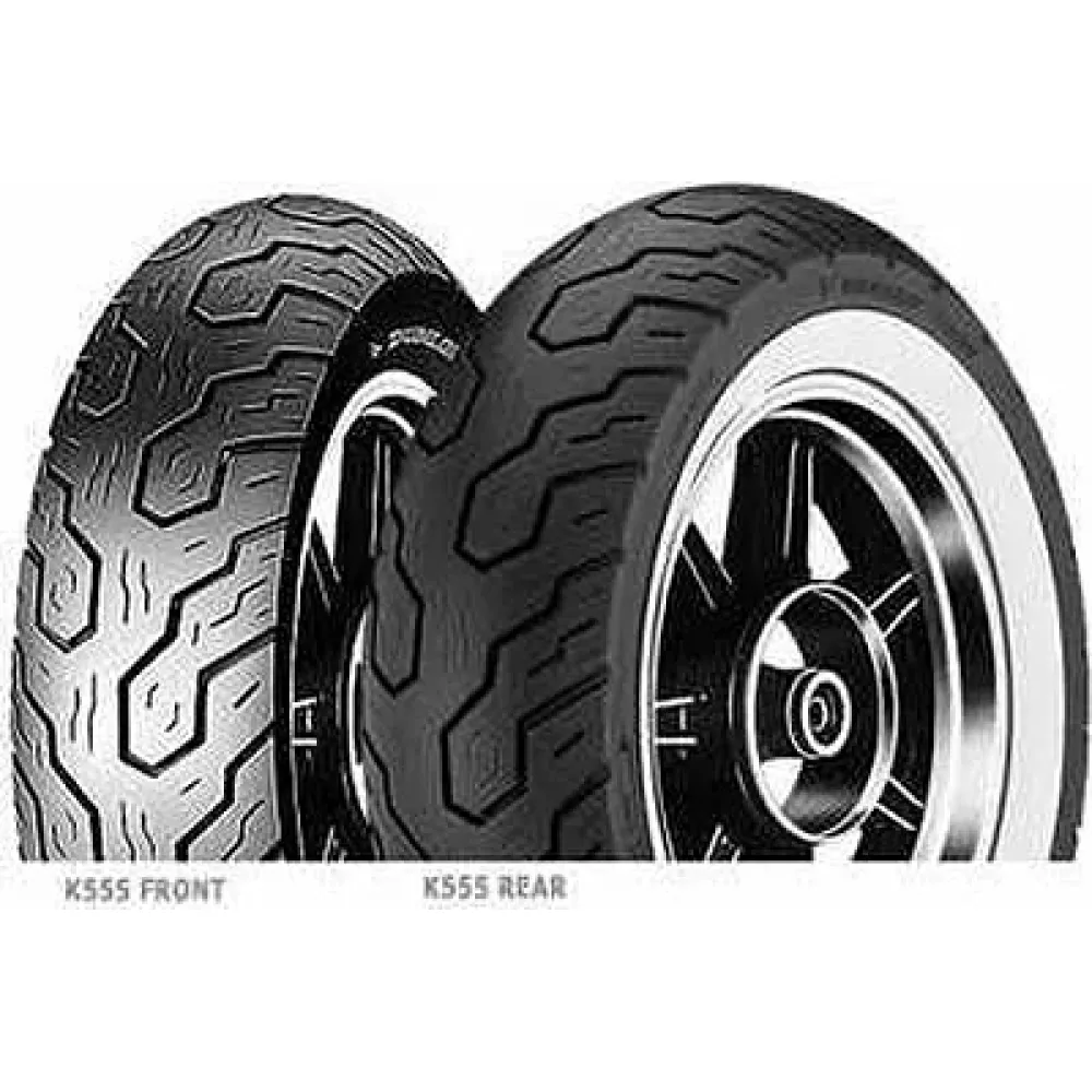 Dunlop K555 170/80 R15 77H (Задняя)