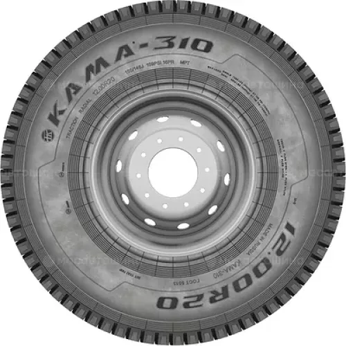 Кама 310 10x20 146/143K PR16 (Ведущая ось)