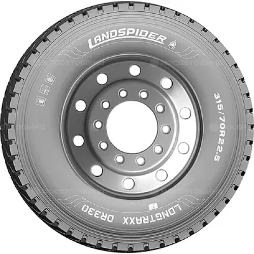 Landspider Longtraxx DR330 315/80 R22,5 157/154L (Ведущая ось)